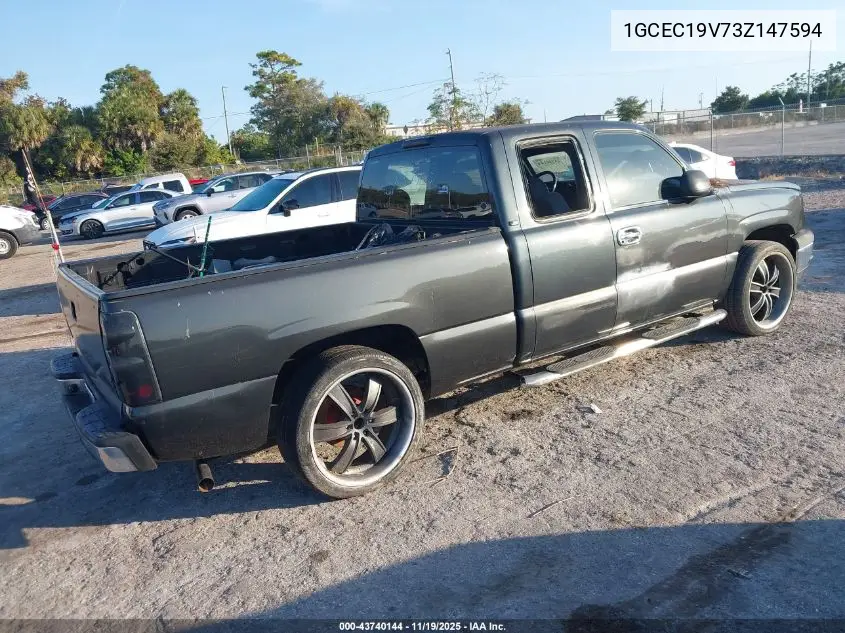 1GCEC19V73Z147594 2003 Chevrolet Silverado 1500 Ls