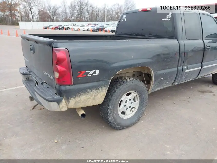 1GCEK19T93E379266 2003 Chevrolet Silverado 1500 Lt