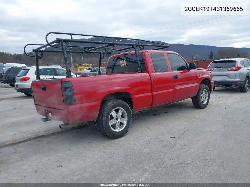 2GCEK19T431369665 2003 Chevrolet Silverado 1500 Ls