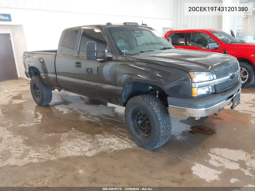 2GCEK19T431201380 2003 Chevrolet Silverado 1500 Lt