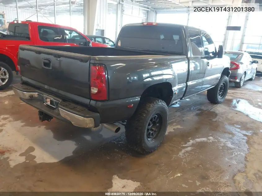 2GCEK19T431201380 2003 Chevrolet Silverado 1500 Lt