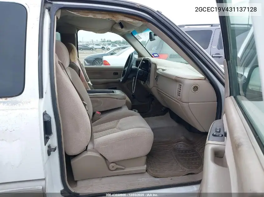 2GCEC19V431137128 2003 Chevrolet Silverado 1500 Ls