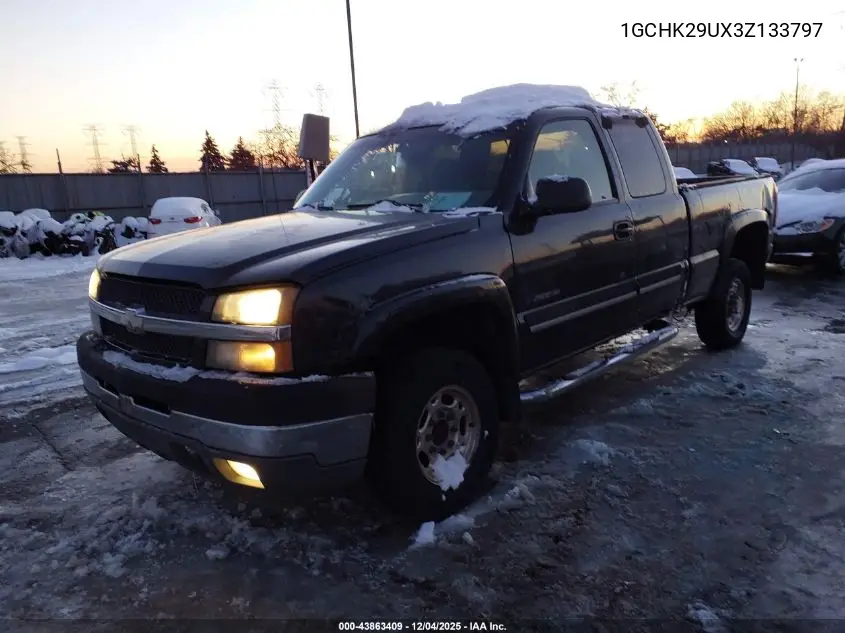 1GCHK29UX3Z133797 2003 Chevrolet Silverado 2500Hd Ls