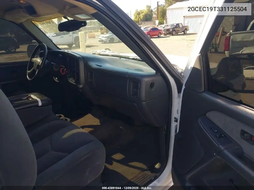 2GCEC19T331125504 2003 Chevrolet Silverado 1500 Ls
