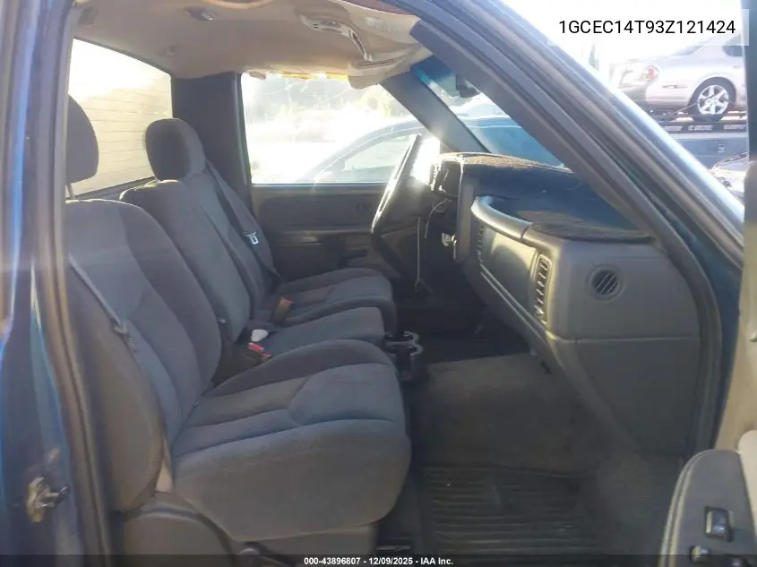 1GCEC14T93Z121424 2003 Chevrolet Silverado 1500 Ls