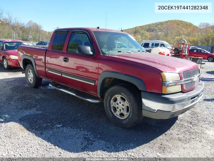 2GCEK19T441282348 2004 Chevrolet Silverado 1500 Z71