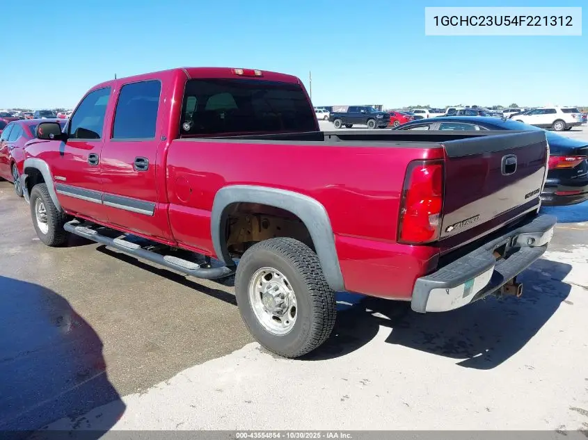 1GCHC23U54F221312 2004 Chevrolet Silverado 2500Hd Lt