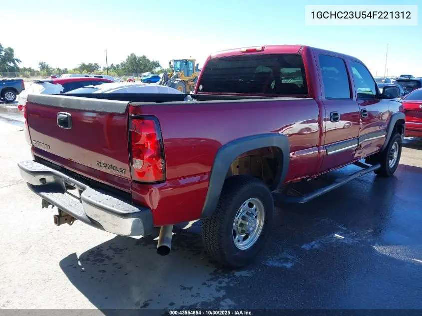 1GCHC23U54F221312 2004 Chevrolet Silverado 2500Hd Lt