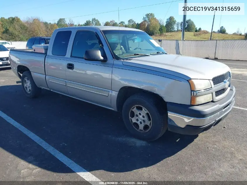 2GCEC19V341315659 2004 Chevrolet Silverado 1500 Ls