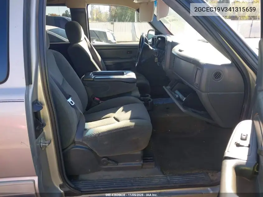 2GCEC19V341315659 2004 Chevrolet Silverado 1500 Ls