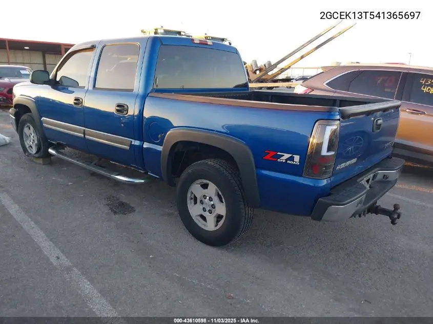 2GCEK13T541365697 2004 Chevrolet Silverado 1500 Z71