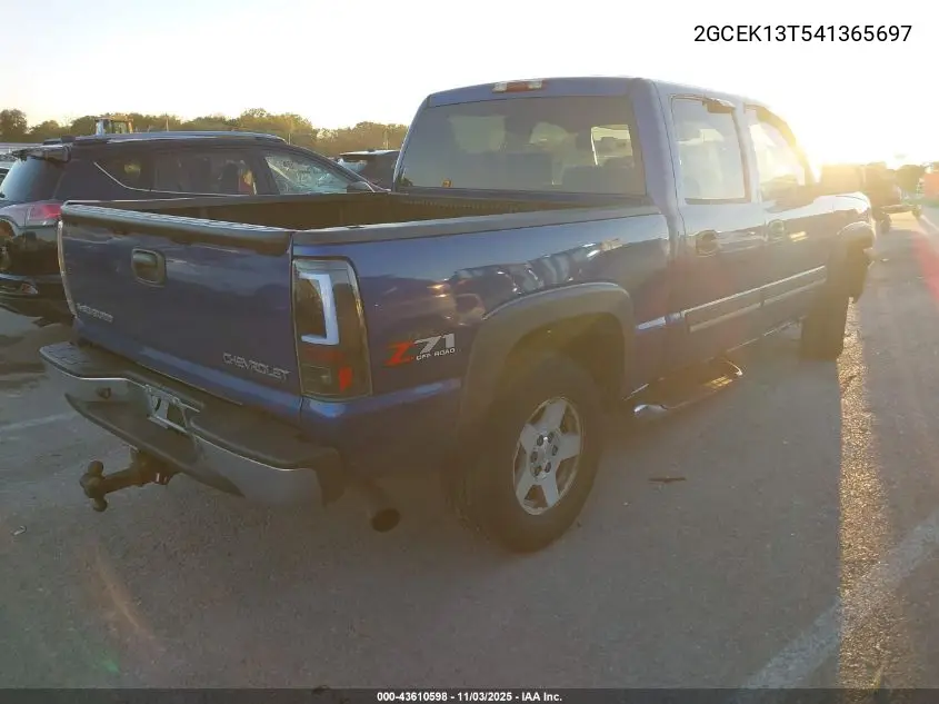 2GCEK13T541365697 2004 Chevrolet Silverado 1500 Z71