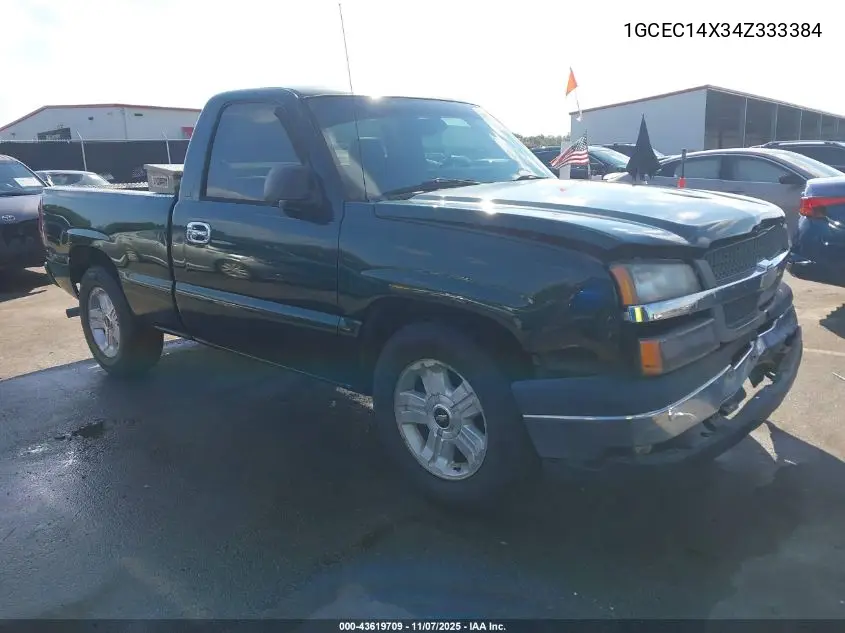 1GCEC14X34Z333384 2004 Chevrolet Silverado 1500 Work Truck