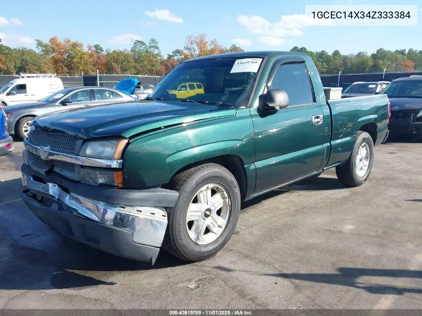 1GCEC14X34Z333384 2004 Chevrolet Silverado 1500 Work Truck