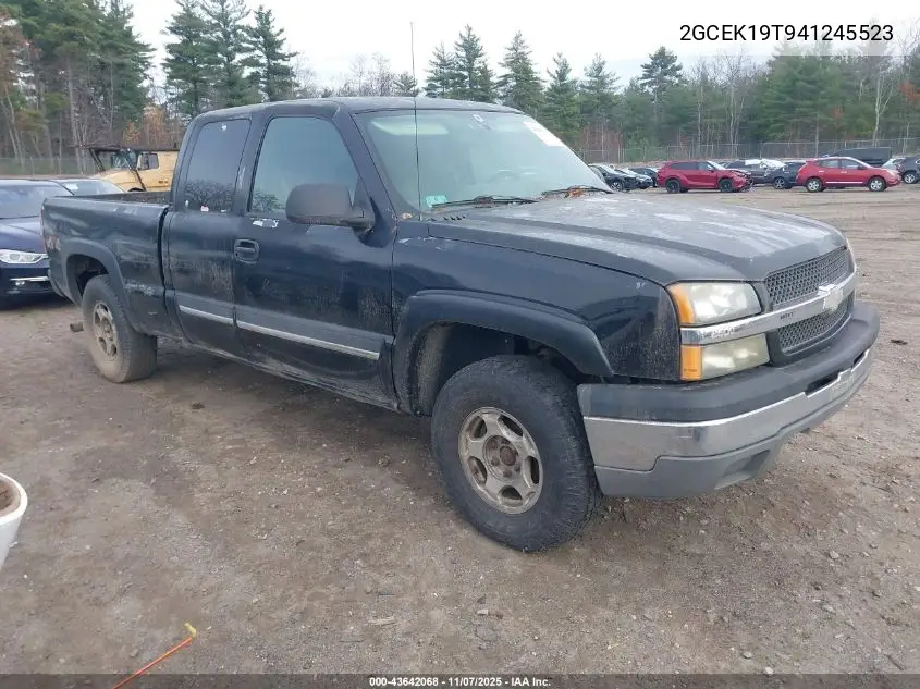 2GCEK19T941245523 2004 Chevrolet Silverado 1500 Ls