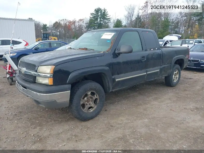 2GCEK19T941245523 2004 Chevrolet Silverado 1500 Ls