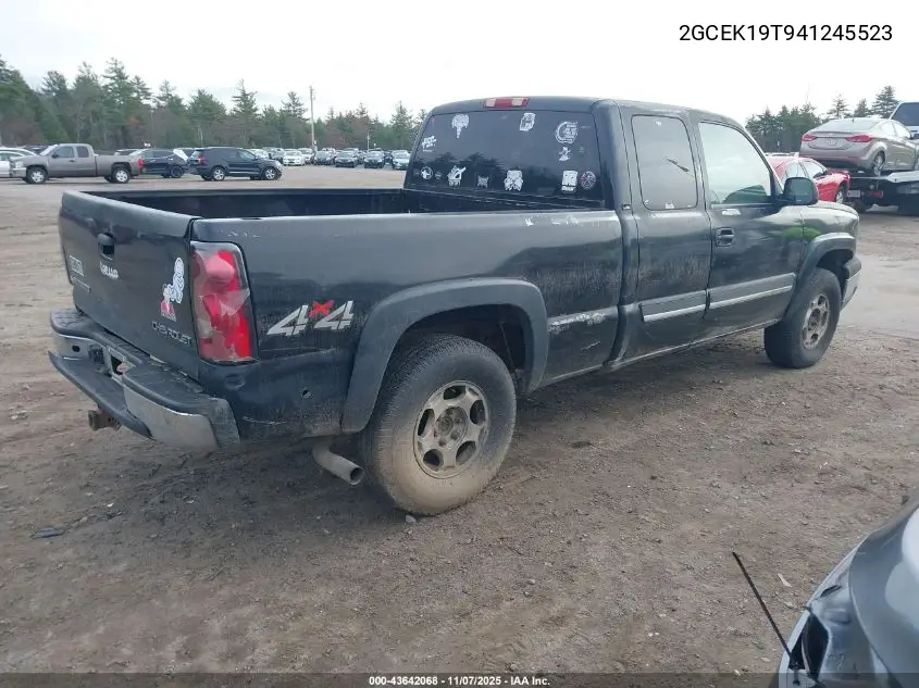 2GCEK19T941245523 2004 Chevrolet Silverado 1500 Ls