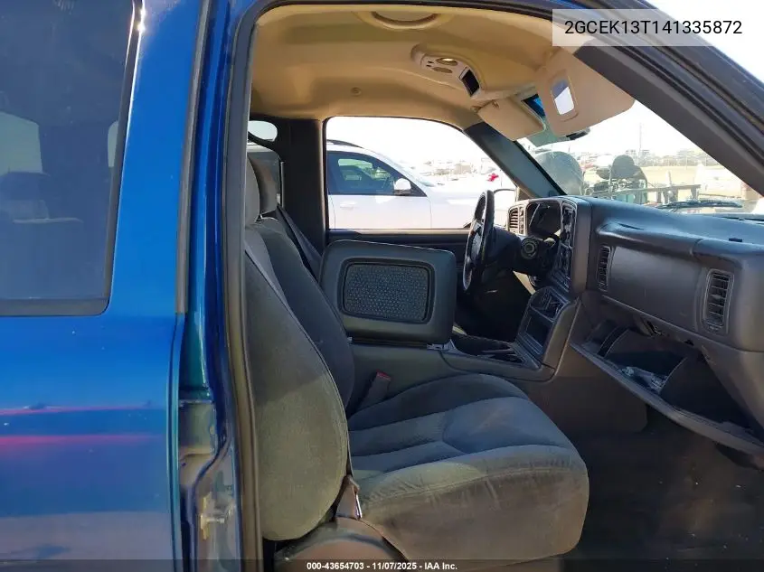 2GCEK13T141335872 2004 Chevrolet Silverado 1500 Z71