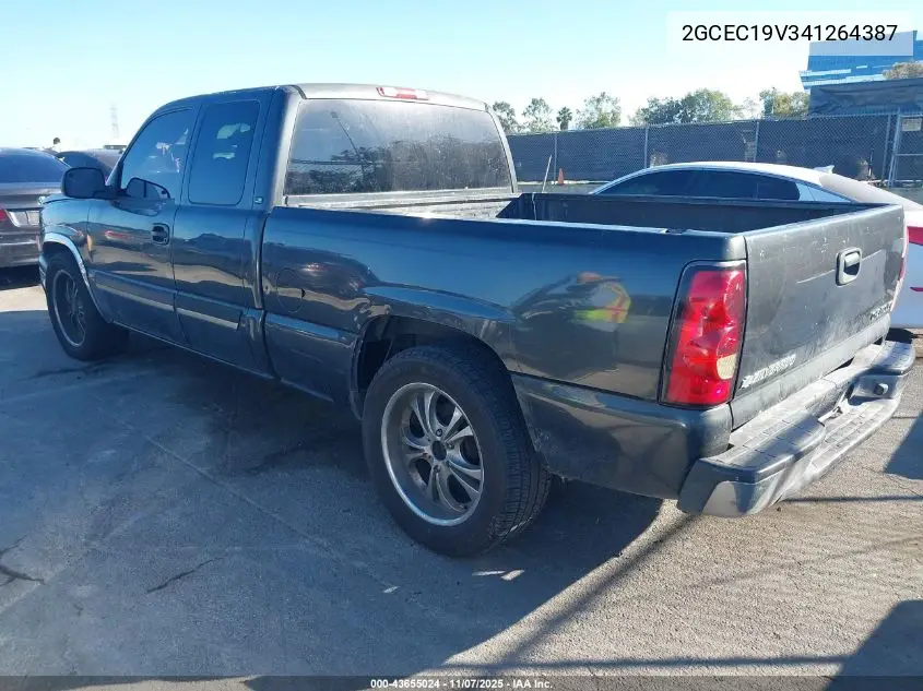 2GCEC19V341264387 2004 Chevrolet Silverado 1500 Ls