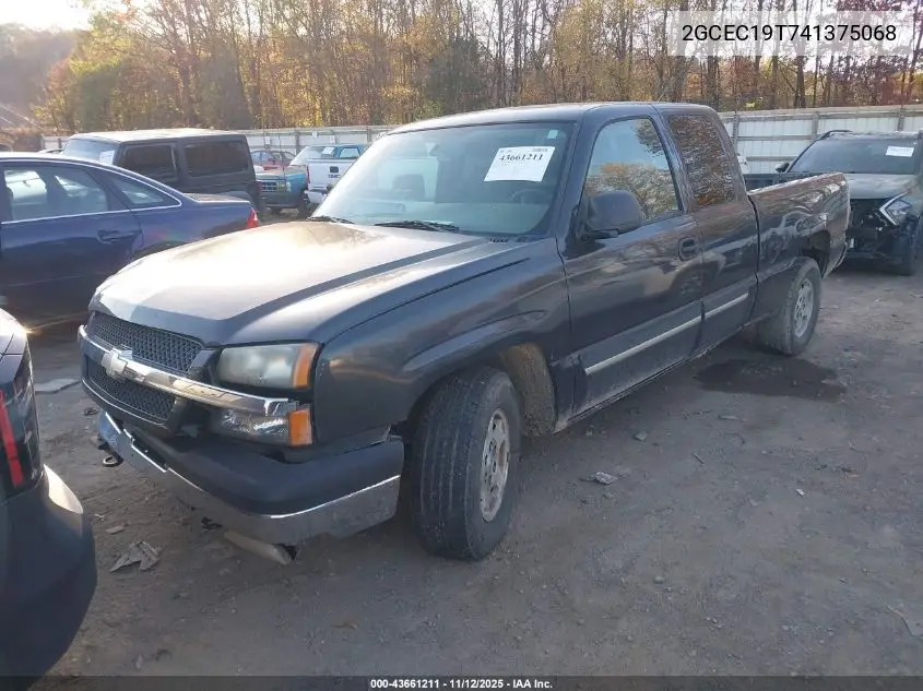 2GCEC19T741375068 2004 Chevrolet Silverado 1500 Ls