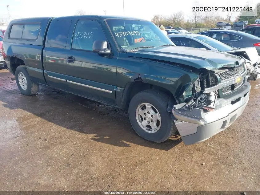 2GCEC19T241225448 2004 Chevrolet Silverado 1500 Ls