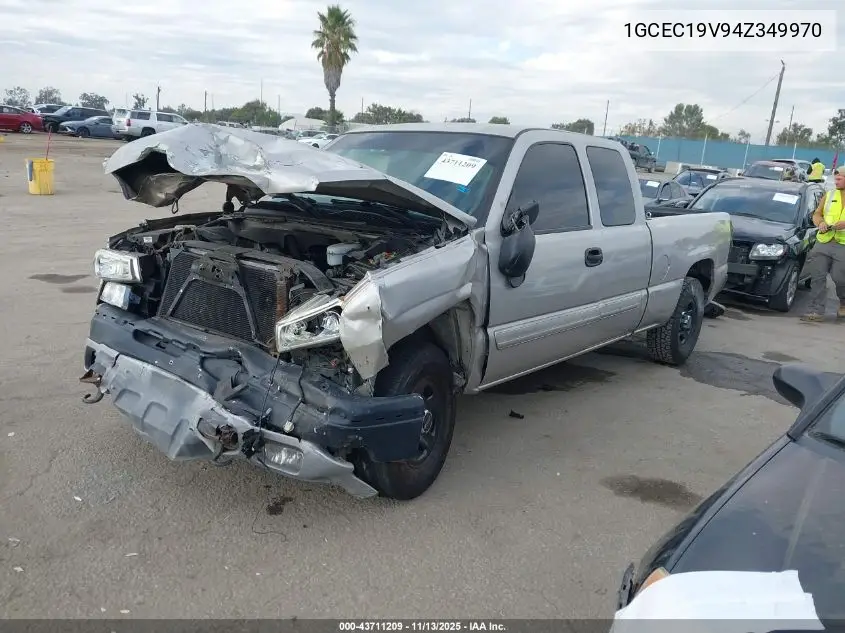 1GCEC19V94Z349970 2004 Chevrolet Silverado 1500 Ls