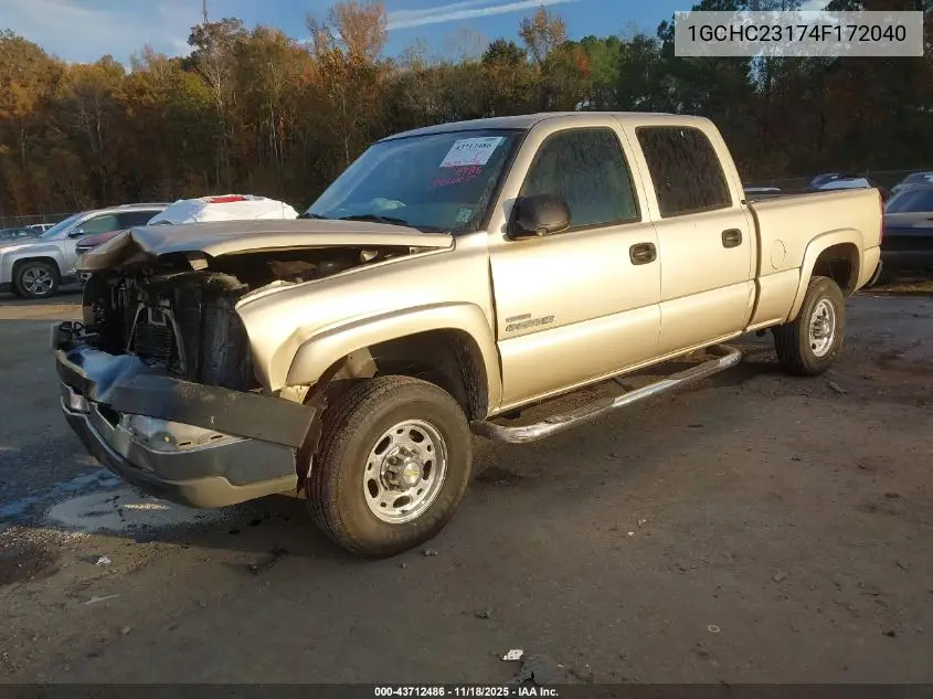 1GCHC23174F172040 2004 Chevrolet Silverado 2500Hd Ls