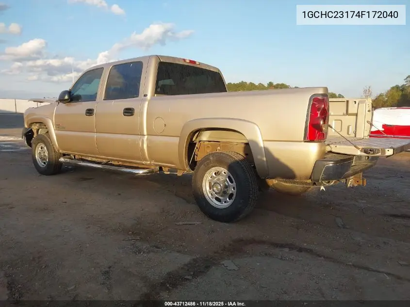 1GCHC23174F172040 2004 Chevrolet Silverado 2500Hd Ls