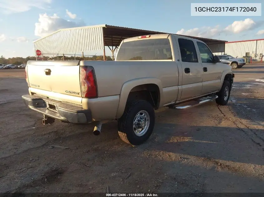 1GCHC23174F172040 2004 Chevrolet Silverado 2500Hd Ls
