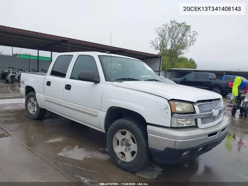 2GCEK13T341408143 2004 Chevrolet Silverado 1500 Ls