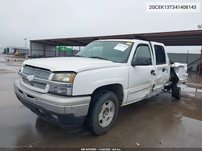 2GCEK13T341408143 2004 Chevrolet Silverado 1500 Ls