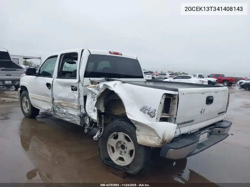 2GCEK13T341408143 2004 Chevrolet Silverado 1500 Ls