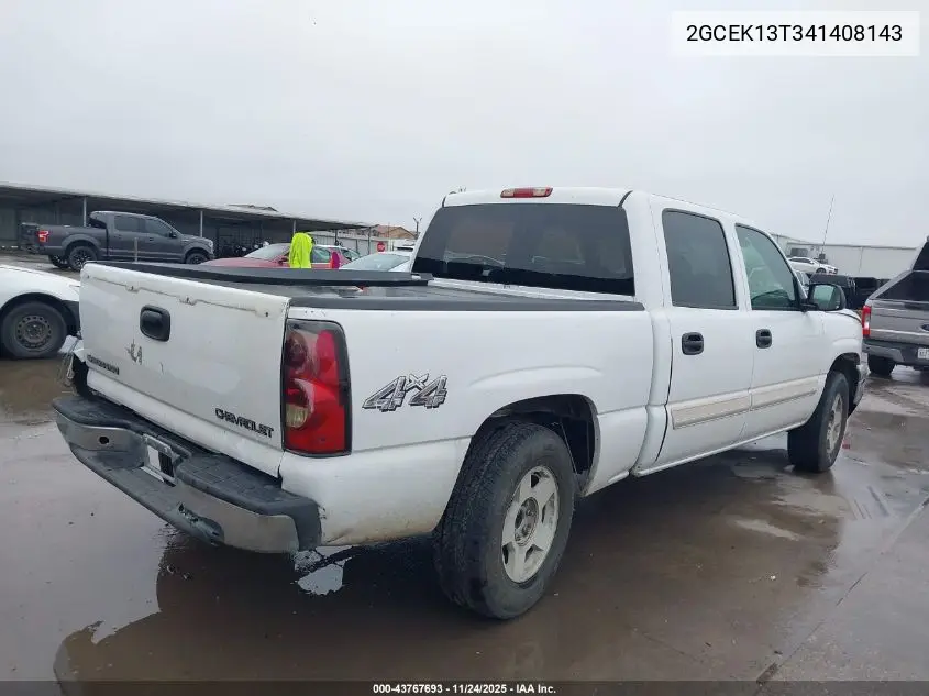 2GCEK13T341408143 2004 Chevrolet Silverado 1500 Ls