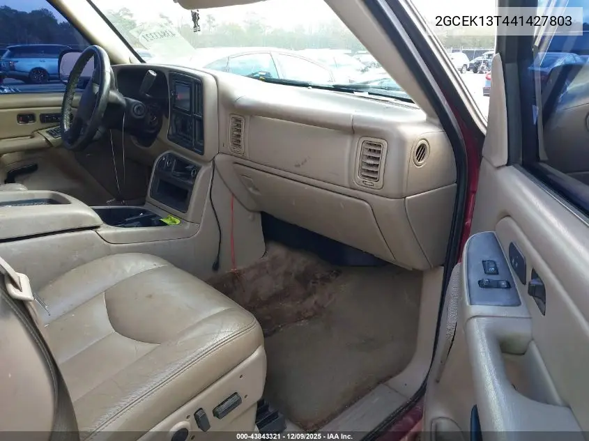 2GCEK13T441427803 2004 Chevrolet Silverado 1500 Z71