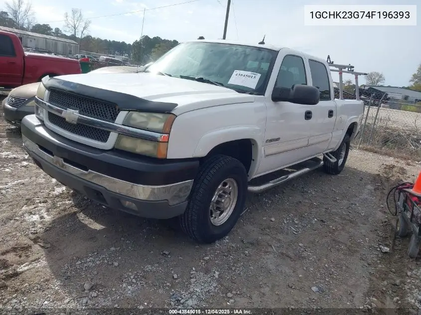 1GCHK23G74F196393 2004 Chevrolet Silverado 2500Hd Lt