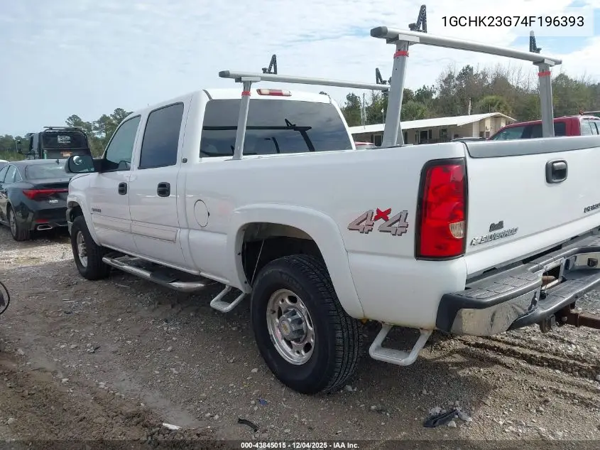 1GCHK23G74F196393 2004 Chevrolet Silverado 2500Hd Lt