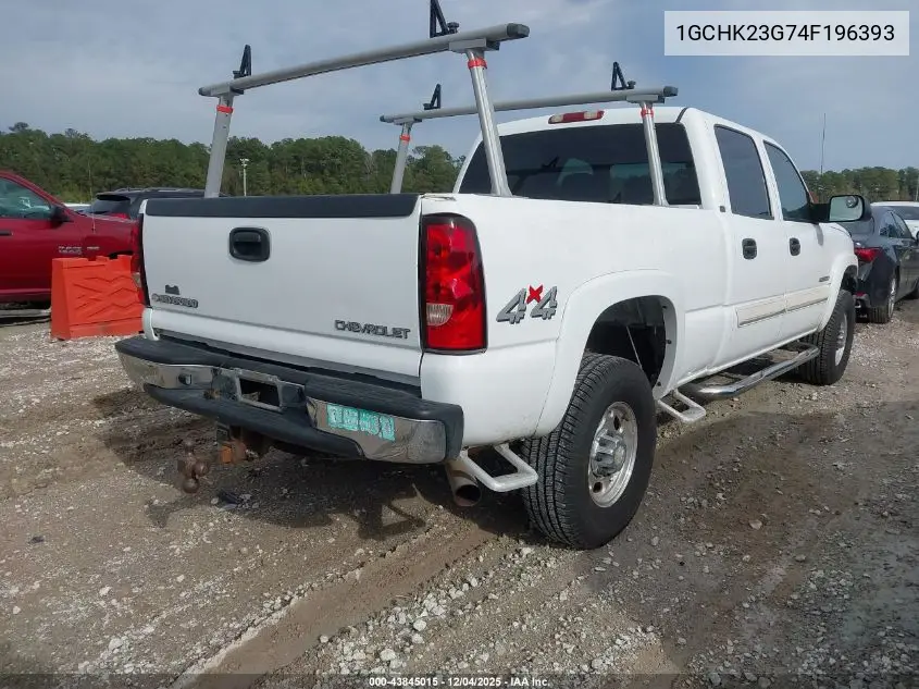 1GCHK23G74F196393 2004 Chevrolet Silverado 2500Hd Lt