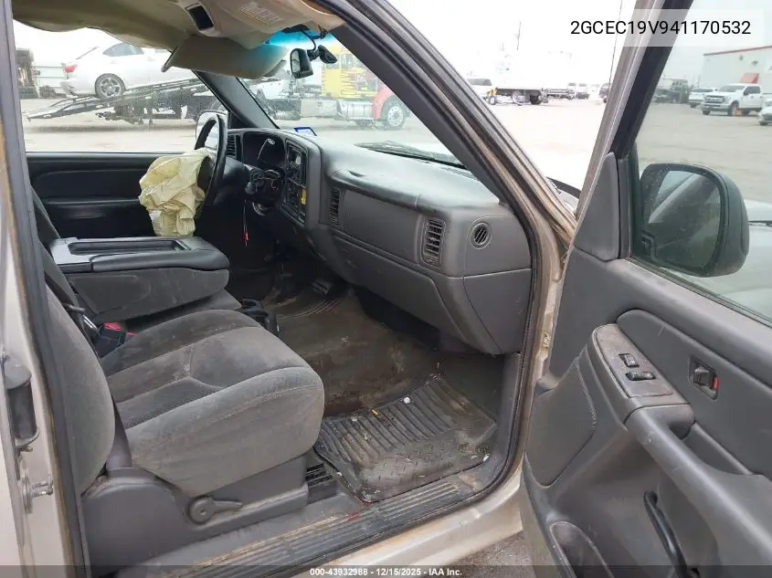 2GCEC19V941170532 2004 Chevrolet Silverado 1500 Ls