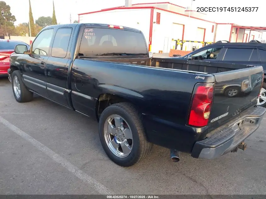 2GCEC19T451245377 2005 Chevrolet Silverado 1500 Ls