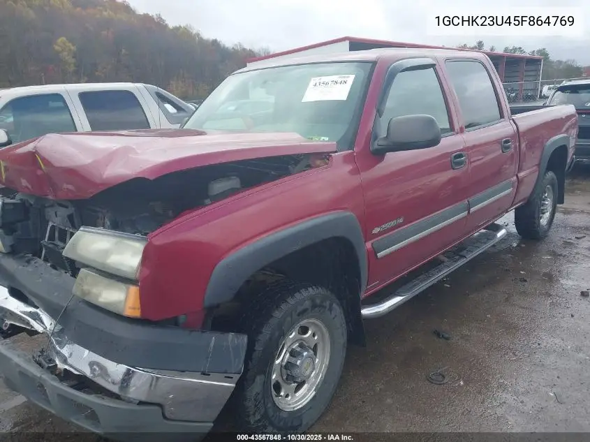 1GCHK23U45F864769 2005 Chevrolet Silverado 2500Hd Ls