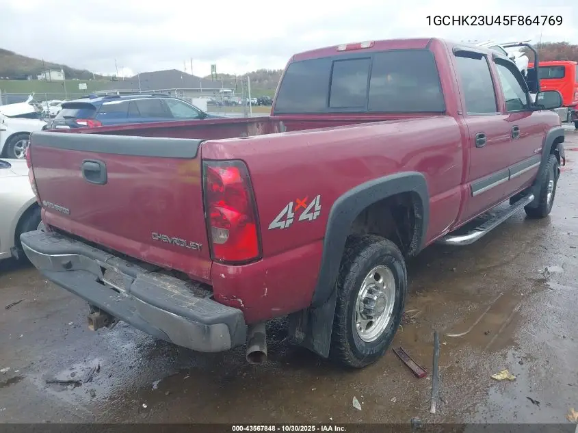 1GCHK23U45F864769 2005 Chevrolet Silverado 2500Hd Ls