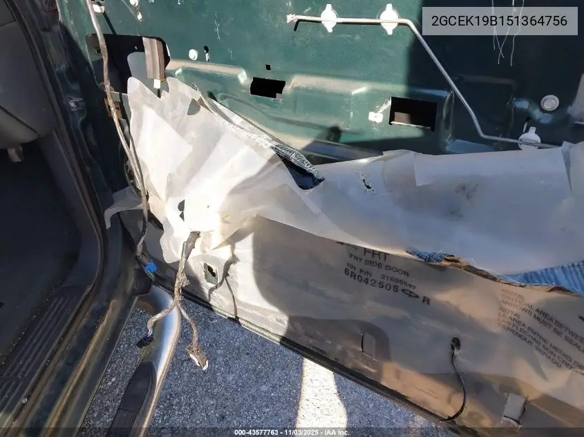 2GCEK19B151364756 2005 Chevrolet Silverado 1500 Ls