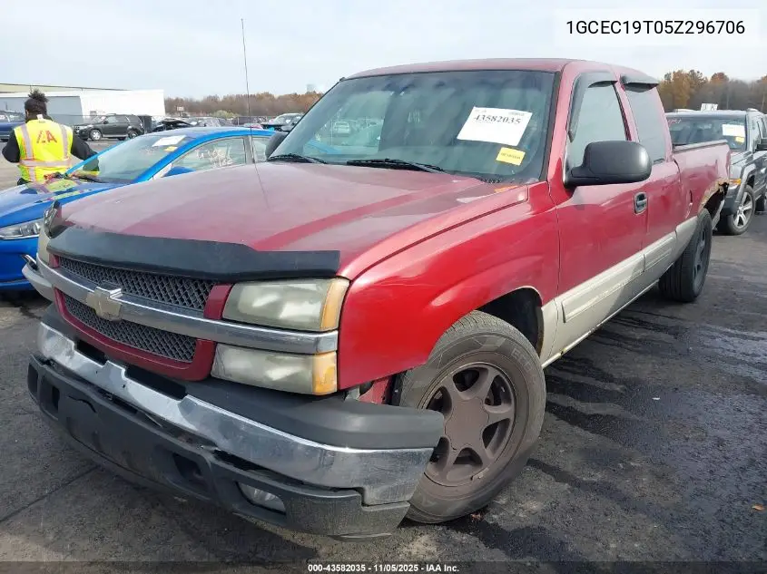 1GCEC19T05Z296706 2005 Chevrolet Silverado 1500 Ls