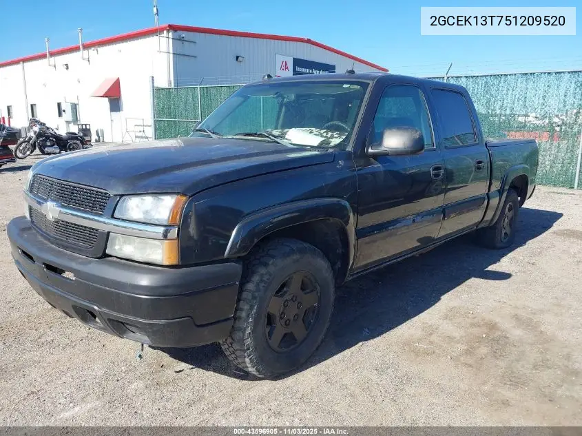 2GCEK13T751209520 2005 Chevrolet Silverado 1500 Z71