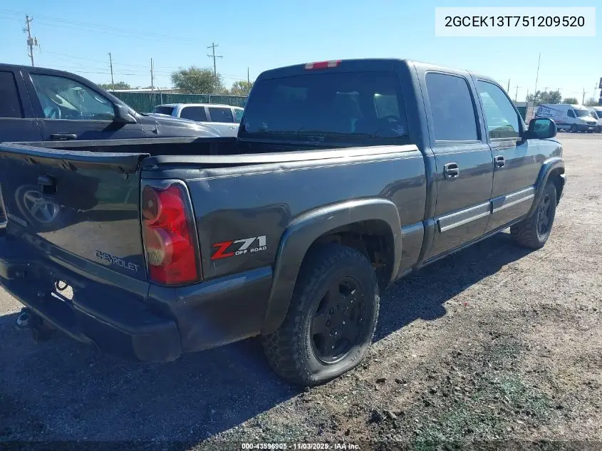 2GCEK13T751209520 2005 Chevrolet Silverado 1500 Z71