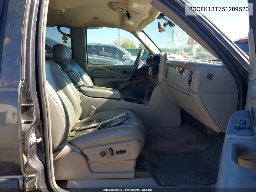 2GCEK13T751209520 2005 Chevrolet Silverado 1500 Z71