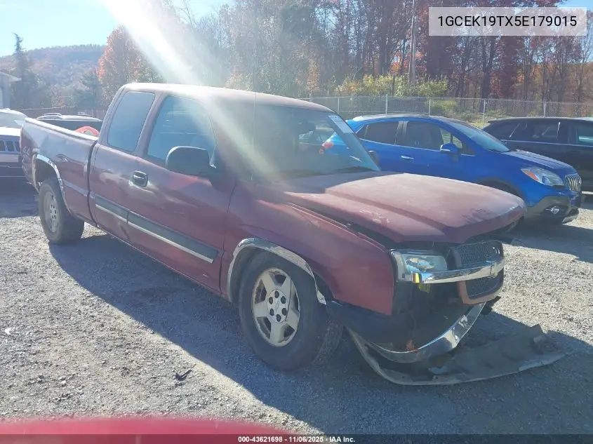 1GCEK19TX5E179015 2005 Chevrolet Silverado 1500 Ls