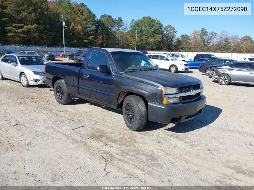 1GCEC14X75Z272090 2005 Chevrolet Silverado 1500 Work Truck