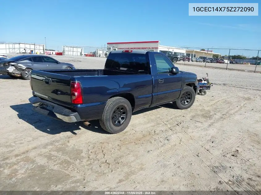 1GCEC14X75Z272090 2005 Chevrolet Silverado 1500 Work Truck