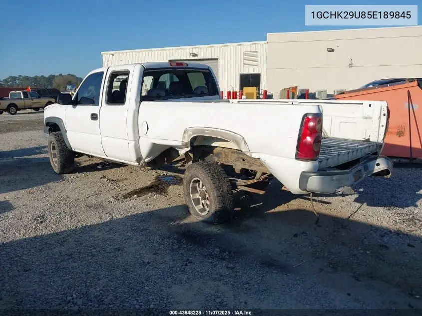 1GCHK29U85E189845 2005 Chevrolet Silverado 2500Hd Work Truck